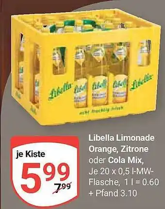 Globus Libella Limonade Orange Zitrone Oder Cola Mix Angebot