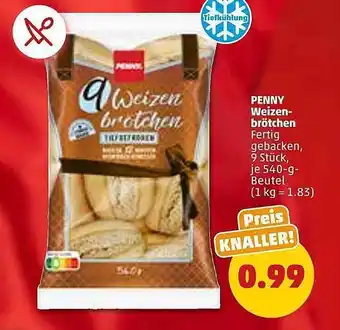 PENNY Penny Weizen Brötchen Angebot