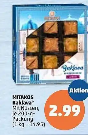 PENNY Mitakos Baklava Angebot