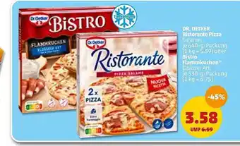 PENNY Dr Oetker Ristorante Pizza Bistro Flammkuchen Angebot