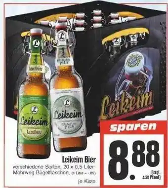 Edeka Leikeim Bier Angebot