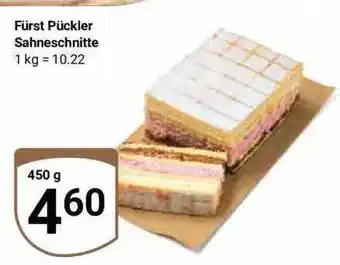 Globus Fürst Pückler Sahneschnitte Angebot