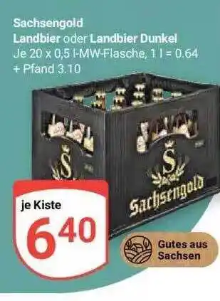 Globus Sachsengold Landbier Oder Landbier Dunkel Angebot