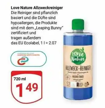 Globus Love Nature Allzweckreiniger Angebot