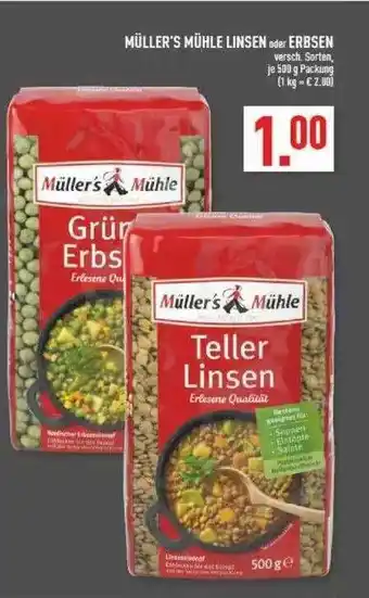 Marktkauf Müller's Mühle Linsen Oder Erbsen Angebot