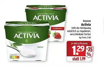 Wasgau Danone Activia Angebot