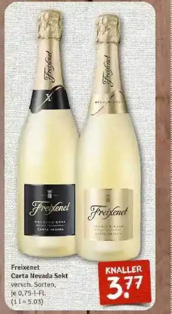 nahkauf Freixenet Carta Nevada Sekt Angebot