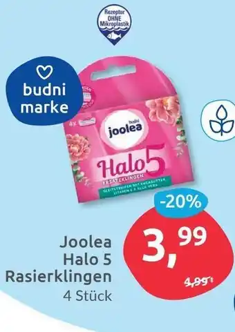 Budni Joolea Rasierklingen Halo 5 4st Angebot