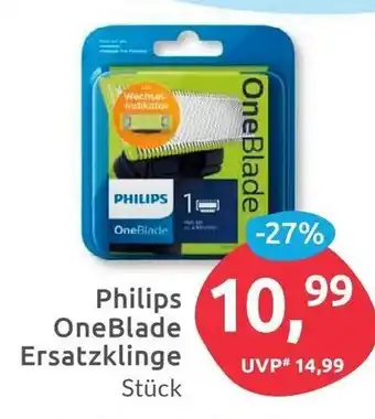 Budni Philips One Blade Ersatzklinge Angebot