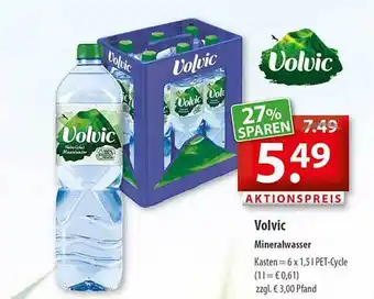 Getränkeland Volvic Mineralwasser Angebot