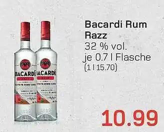 akzenta Bacardi Rum Razz Angebot