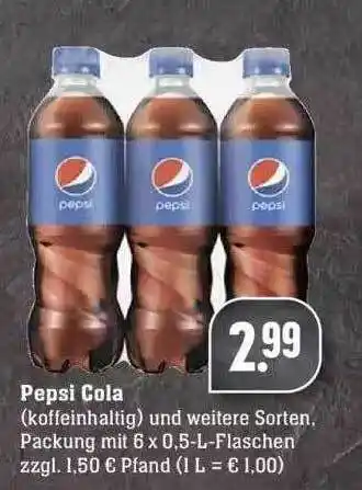 Edeka Pepsi Cola Angebot