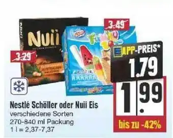 Edeka Nestlé Schöller Oder Nuii Eis Angebot