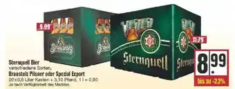 Edeka Sternquell Bier Braustolz Pilsner Oder Spezial Export Angebot