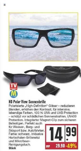 Edeka Hd Polar View Sonnenbrille Angebot