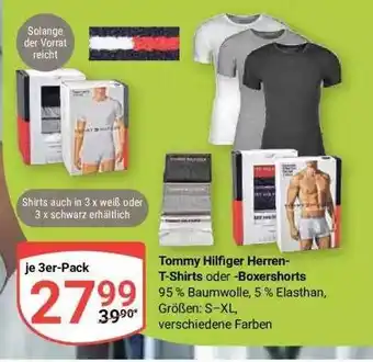 Globus Tommy Hilfiger Herren-t-shirts Oder -boxershorts Angebot