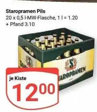 Globus Staropramen Pils Angebot