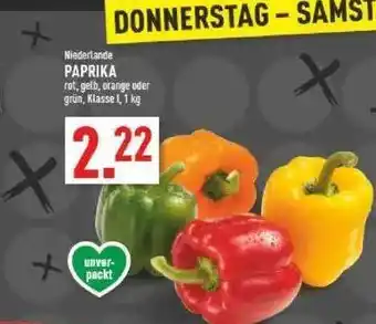 Marktkauf Paprika Angebot