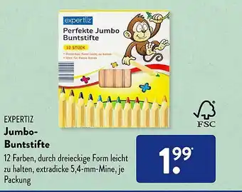 Aldi Süd Expertiz Jumbo-buntstifte Angebot