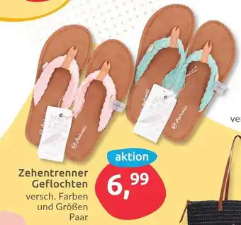 Budni Zehentrenner Geflochten Angebot