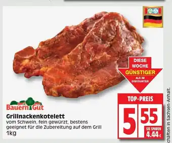 Edeka Bauern Gut Grillnackenkotelett 1kg Angebot