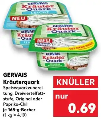 Kaufland Gervais Kräuterquark 165 g Becher Angebot