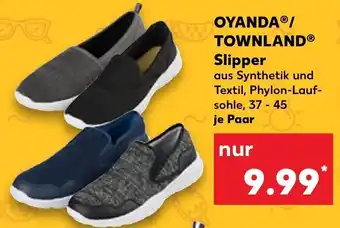 Kaufland Oyanda/Townland Slipper Angebot