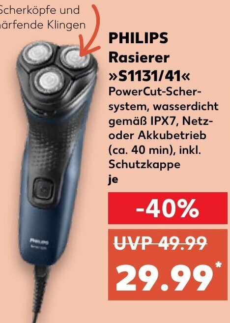 Philips Rasierer ,,S1131/41\