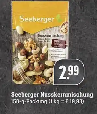 Scheck-in-Center Seeberger Nusskernmischung Angebot