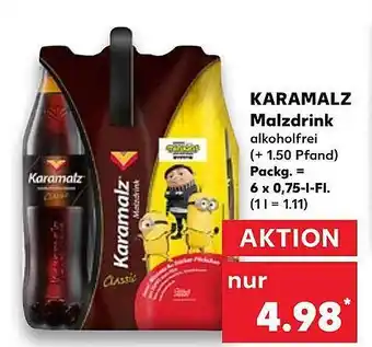 Kaufland Karamalz Malzdrink Angebot