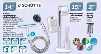 NETTO Schütte Handbrause-set Mit Duschabzieher Angebot