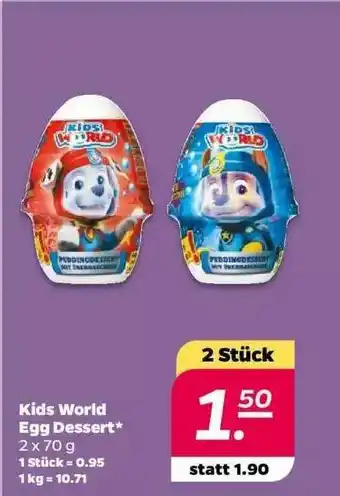 NETTO Kids World Egg Dessert Angebot