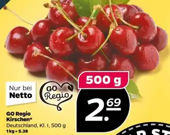 NETTO Go Regio Kirschen 500 g Angebot