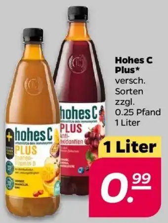 NETTO Hohes C Plus 1 Liter Angebot