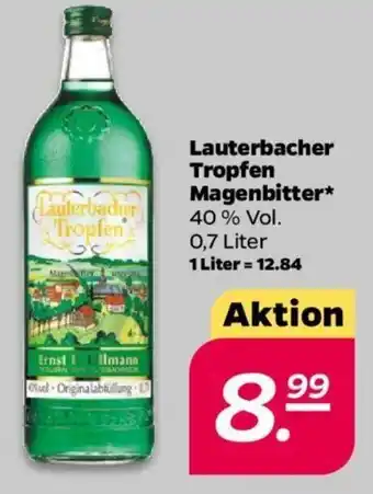 NETTO Lauterbacher Tropfen Magenbitter 0,7 Liter Angebot