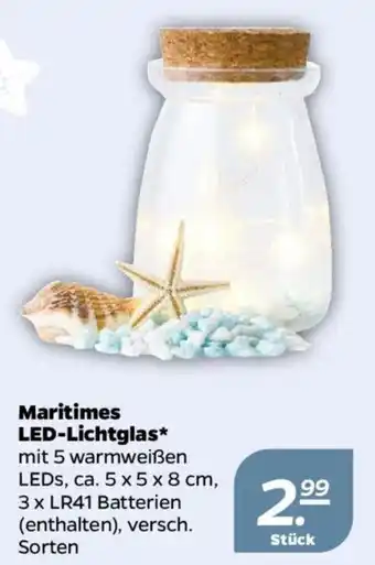 NETTO Maritime LED Lichtglas Angebot