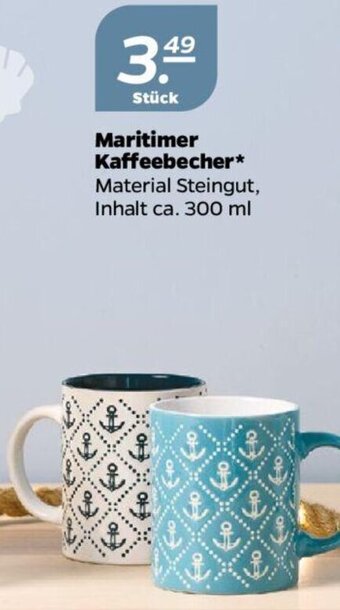 NETTO Maritimer Kaffeebecher Angebot