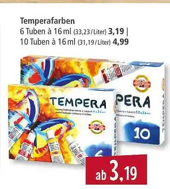 Pfennigpfeiffer Temperafarben Angebot