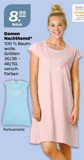 NETTO Damen Nachthemd Angebot