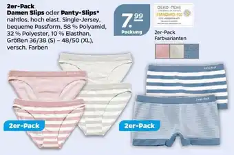 NETTO 2er Pack Damen Slips oder Panty Slips Angebot