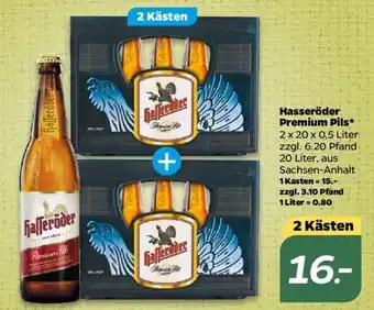 NETTO Hasseröder Premium Pils 2x20x0,5 Liter Angebot