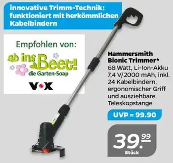 NETTO Hammersmith Bionic Trimmer Angebot