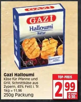 Edeka Gazi Halloumi Grillkase 250g Angebot