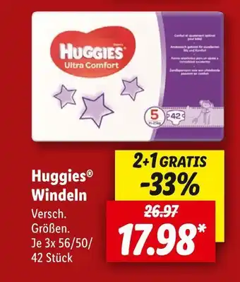 Lidl Huggies windeln Angebot