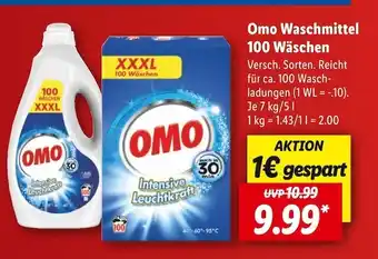 Lidl Omo waschmittel Angebot