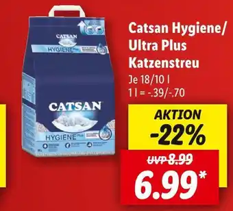 Lidl Catsan katzenstreu Angebot