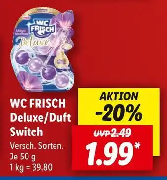 Lidl Wc frisch deluxe/duft switch Angebot