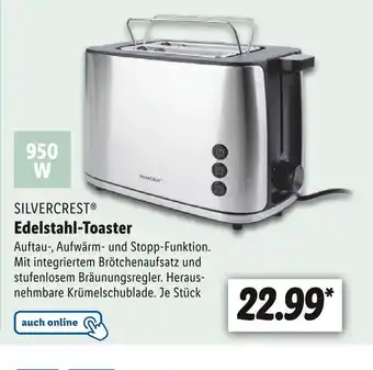 Lidl Silvercrest edelstahl-toaster Angebot
