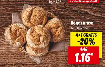 Lidl Unser brot roggenrose Angebot