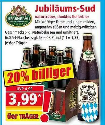 Norma Herrnbrau Jubiläums-sud Angebot